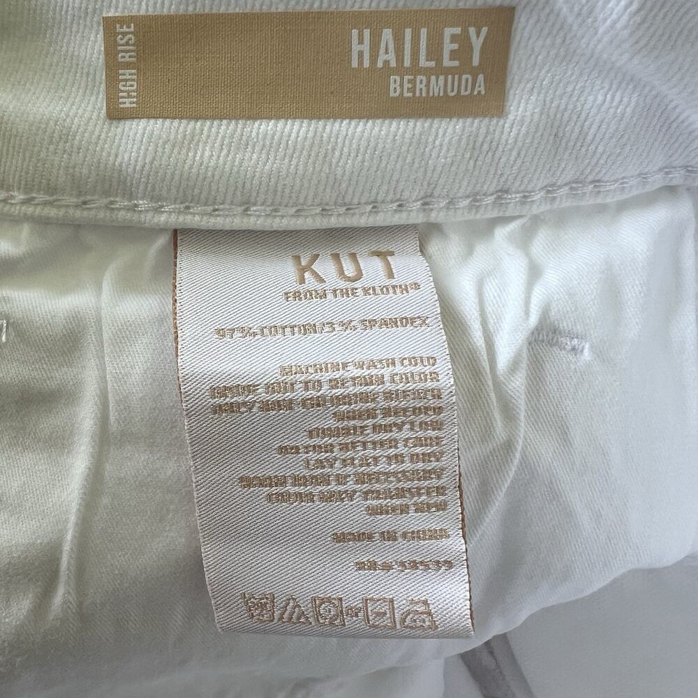 Kut from the Kloth White Women Shorts - Picture 7 of 7